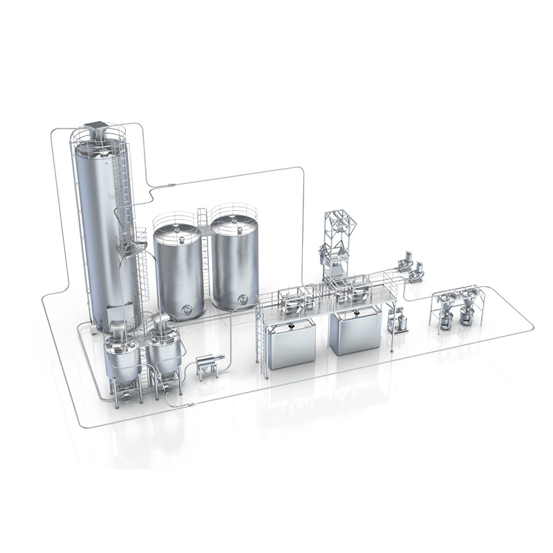 Sistema pneumático de farinha com silos Kenxin